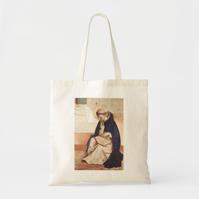 Tote Bag Saint Dominic de Guzman par Fra Angelico (Devant)
