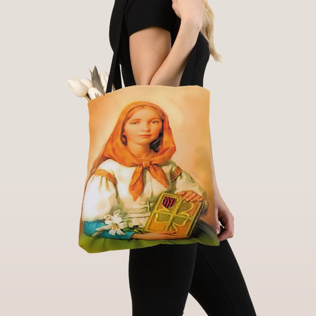 Tote Bag Saint Dymphna (De près)
