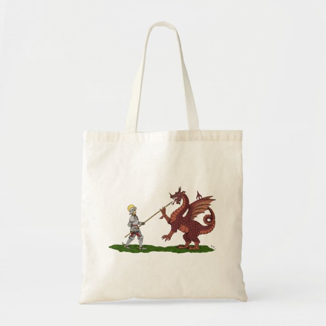 Tote Bag Saint George et le Dragon du XVe siècle (Devant)