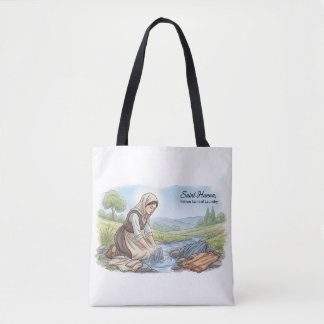 Tote Bag Saint Hunna- Patron Saint of Laundry 