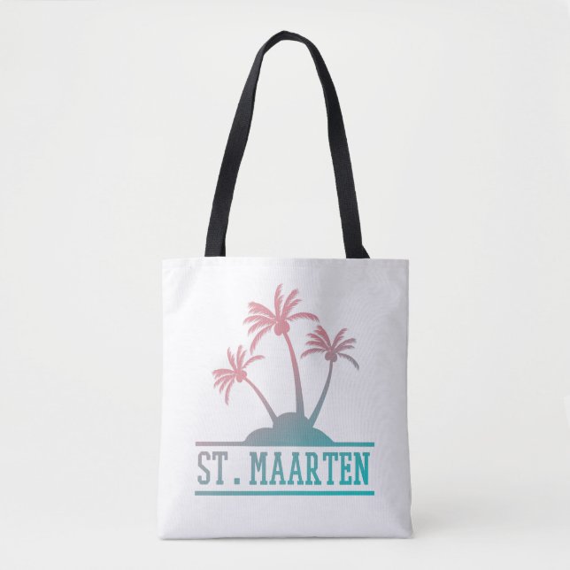 Tote Bag Saint-Martin | Saint Martin Gradient (Devant)