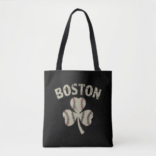 Tote Bag Saint-Patrick vintage de Boston trèfle irlandais