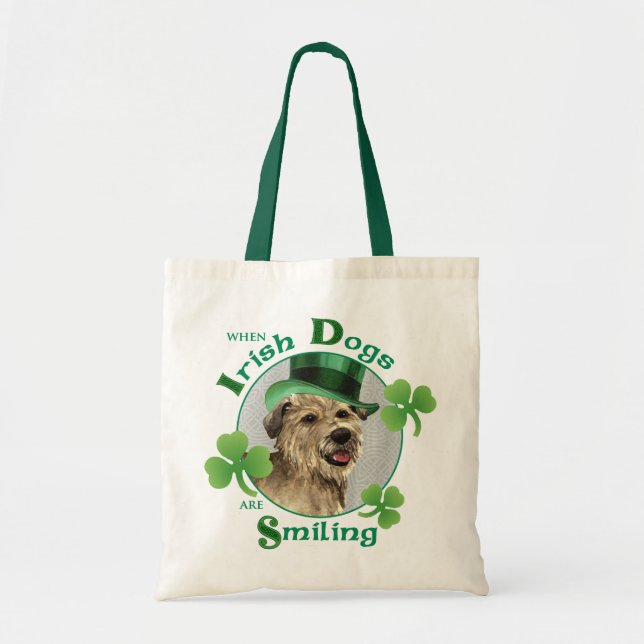 Tote Bag Saint Patrick's Day Glen of Imaal Terrier (Devant)