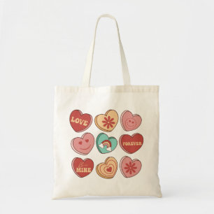 Tote Bag Saint Valentin Coeur Candies