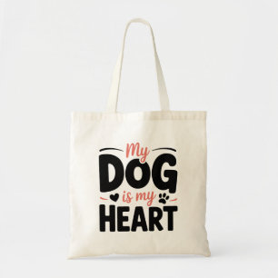 Tote Bag Saint-Valentin Maman de Chien