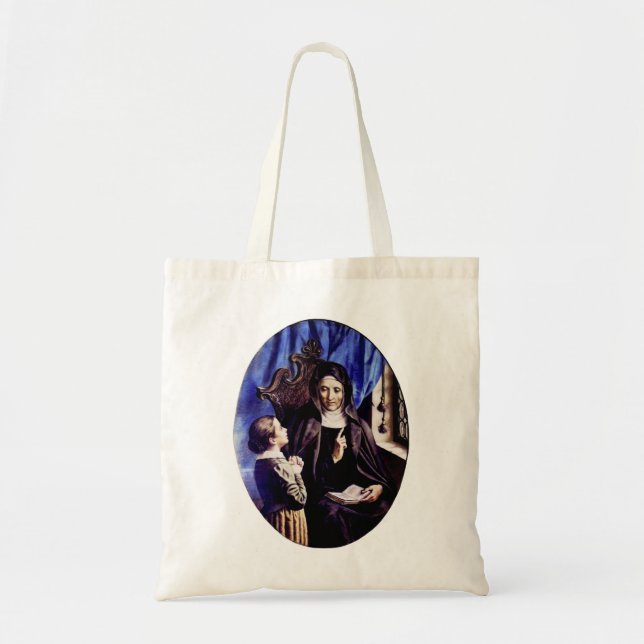 Tote Bag Sainte Angela Merici Vierge et fondatrice (Devant)