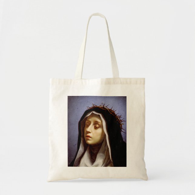 Tote Bag Sainte Catherine de Sienne (Devant)