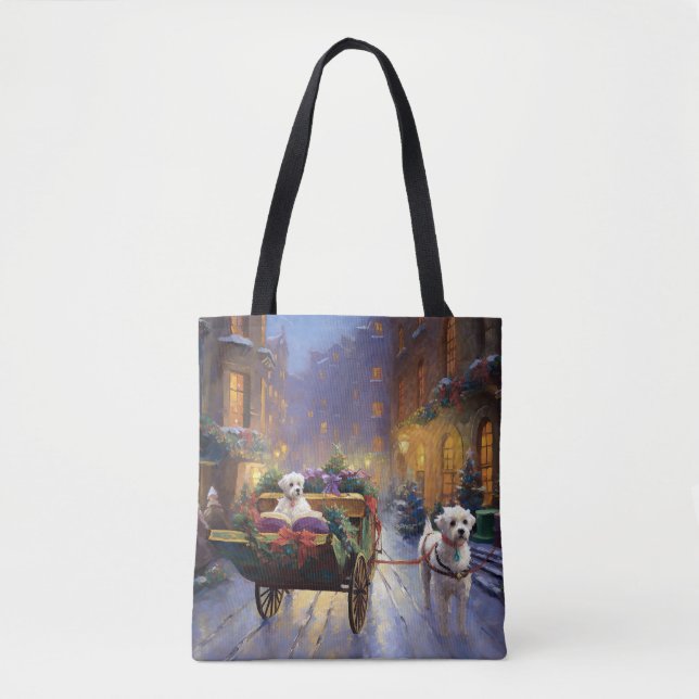 Tote Bag Saison de Noël maltaise (Devant)
