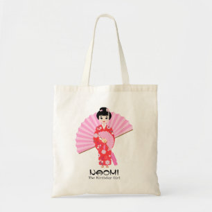 Tote Bag Sakura Cerry Blossom Japonaise Fête d'Anniversaire