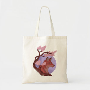 Tote Bag Sakura Fox