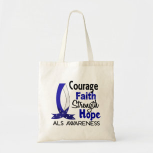 Tote Bag SAL d'espoir de force de foi de courage