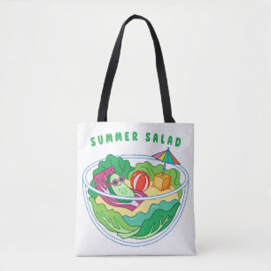 Tote Bag Salade d'été