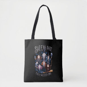 Tote Bag Salem 1692 Ils Ont Manqué Une Sorcière Halloween