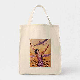 Tote Bag Salon de l'aviation à l'affiche du Promo Hotel Wag