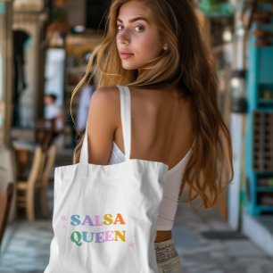 Tote Bag salsa danse reine latin moderne simple