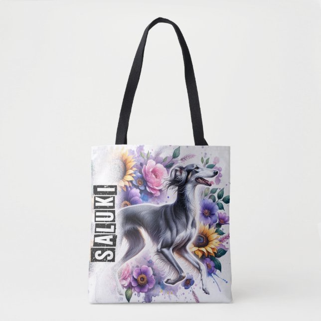 Tote Bag Saluki (Devant)