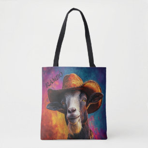 Tote Bag Salut Rambo le Bélier Avec une Pointe de Sass