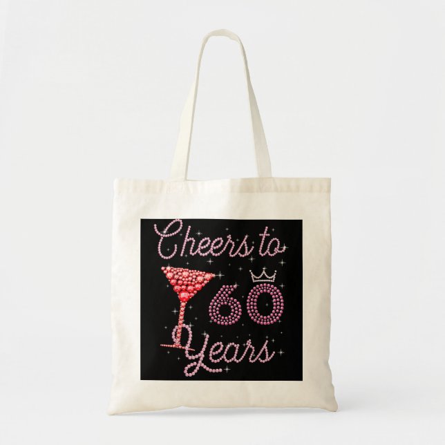 Tote Bag Salutations À 60 Ans 60ème Anniversaire 60 Anniver (Devant)