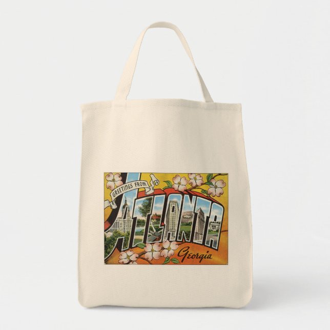 Tote Bag Salutations d'Atlanta (Devant)
