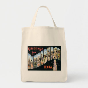 Tote Bag Salutations De Pittsburgh En Pennsylvanie