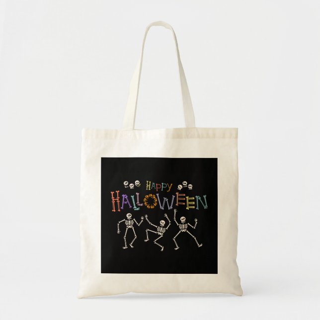Tote Bag Salutations d'Halloween (Devant)
