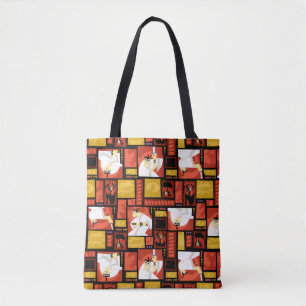 Tote Bag Samurai Jack & Aku - Motif du panneau d'art de car