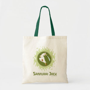 Tote Bag Samurai Jack Leaping Graphic