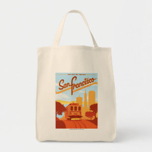 Tote Bag San Francisco, CA - La ville près de la baie