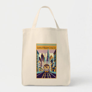 Tote Bag San Francisco California Art Déco