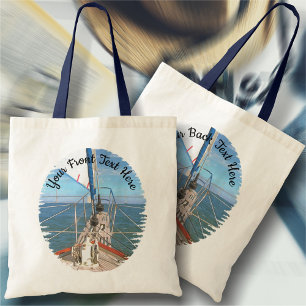 Tote Bag San Francisco Sailing 0869