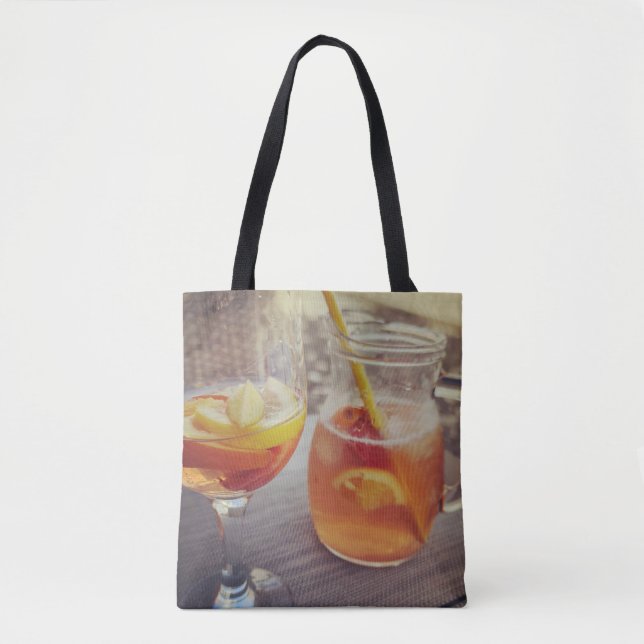 Tote Bag Sangria and Sunshine (Devant)