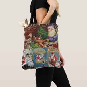 Tote Bag Santa Claus Medley