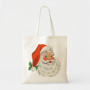 Tote Bag Santa Claus rétro vintage