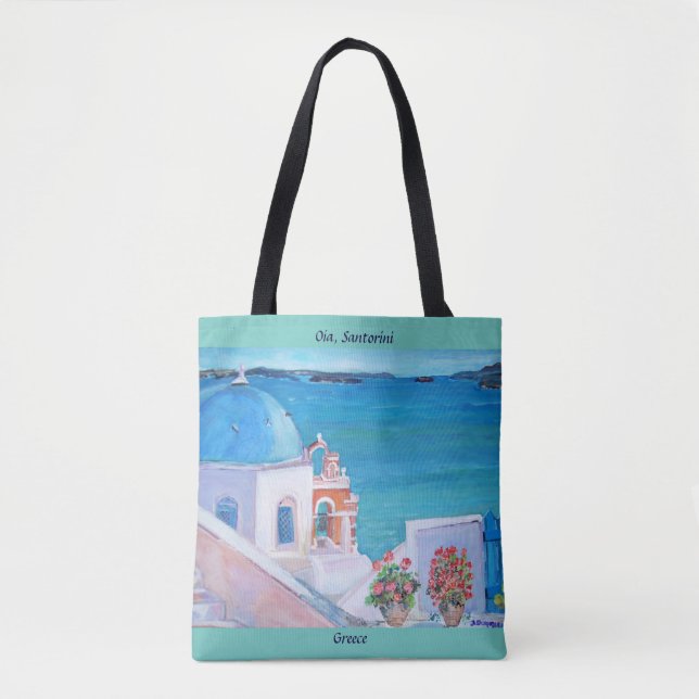 Tote Bag Santorini - (Devant)