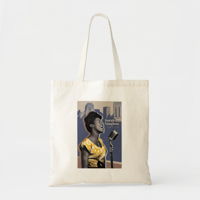 Tote Bag Sarah Vaughan (Devant)