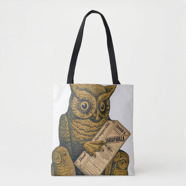 Tote Bag Sarsaparilla de Hood Tonic Restauration. (Devant)