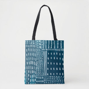 Tote Bag Sashiko Stitches