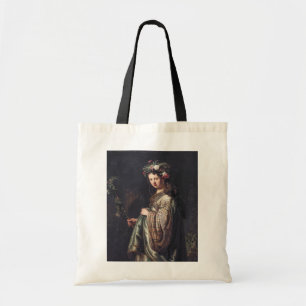 Tote Bag Saskia van Uylenburgh as Flora, Rembrandt, 1634