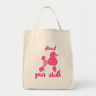 Tote Bag Sassy Poodle