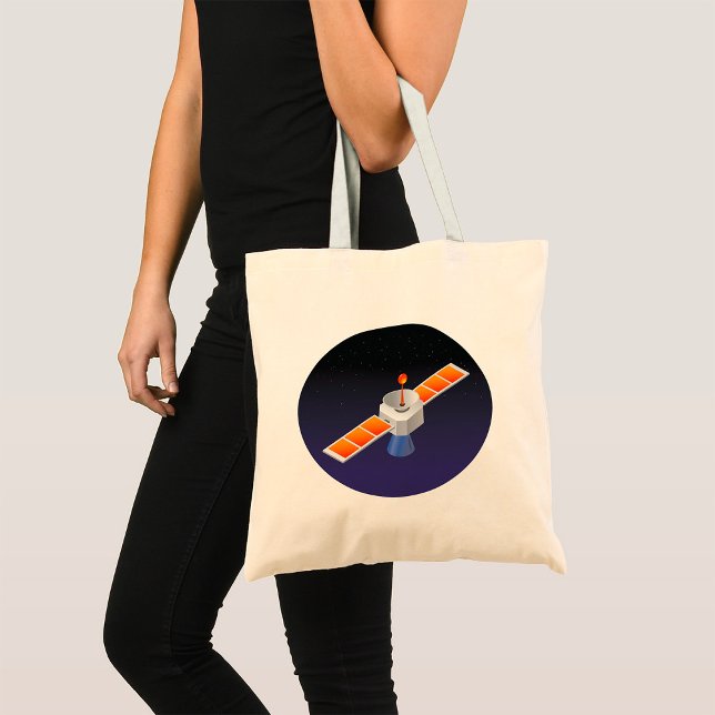 Tote Bag Satellite dans l'espace (Créateur téléchargé)
