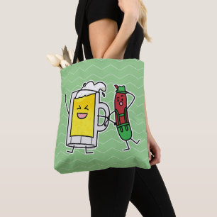 Tote Bag Saucisse de bière Octoberfest Oktoberfest lederho