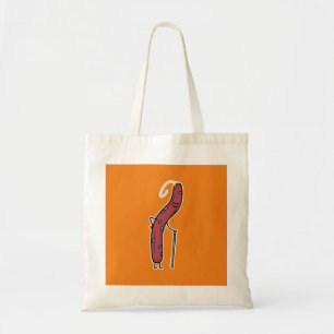 Tote Bag Saucisse sèche chinoise gras vieilli Cantonese Lap