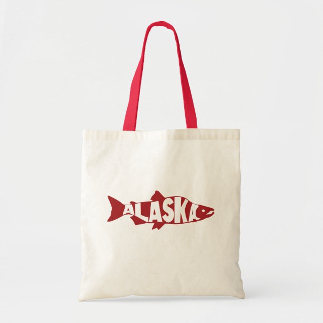 Tote Bag Saumon de l'Alaska (Devant)