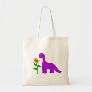 Tote Bag Sauropod et tournesol