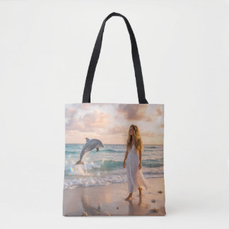 Tote Bag Saut joyeux du dauphin