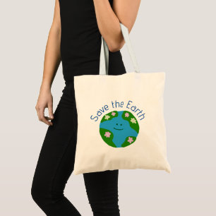 Tote Bag Sauvez la Terre