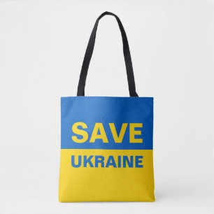 Tote Bag Sauvez le drapeau ukrainien