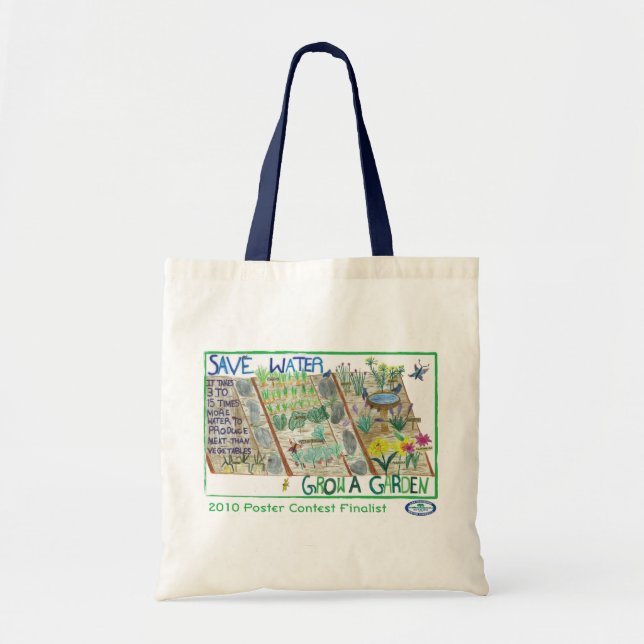 Tote Bag Sauvez l'eau (Devant)