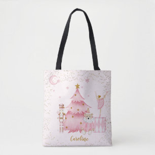 Tote Bag Scène de la suite Nutcracker rose