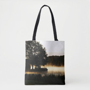 Tote Bag Scene de Morning Lake